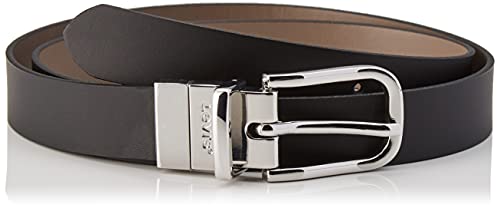 Levi's Women's Feminine Reversible Belt, Regular Black, 80 cm von Levi's
