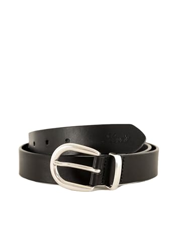 Levi's Women's Flat Keeper Normal Buckle 100 Bovine Leather Belt, Regular Black, 95 Levi's Women's Flat Keeper Normal Buckle 100 Bovine Leather Belt, Regular Black, 95 von Levi's
