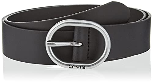 Levi's Women's HERMOSILLA Gürtel, Regular Black, 80 cm von Levi's