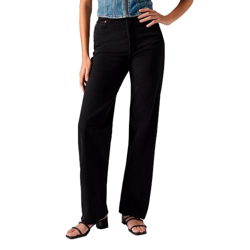 Levi's Women's Ribcage Full Length Pants, Black Sprout, 32W x 30L von Levi's