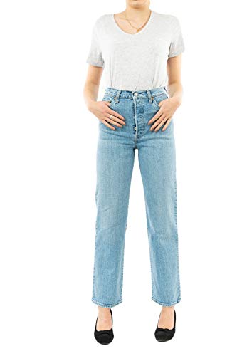 Levi's Damen Ribcage Straight Ankle Jeans,Tango Gossip,23W / 27L von Levi's