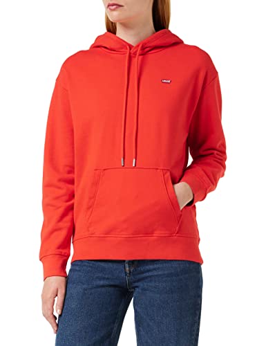 Levi's Damen Standard Sweatshirt Hoodie Kapuzenpullover,Flame Scarlet,M von Levi's