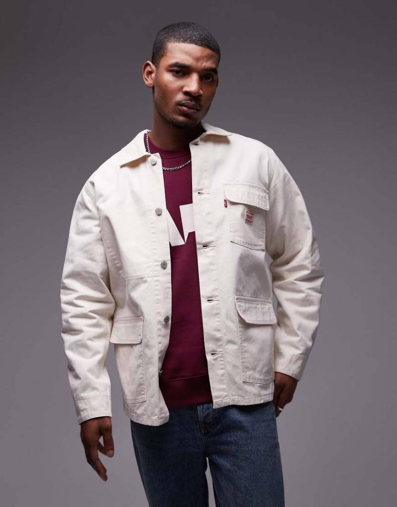 Levi's - Workwear Capsule Broadway - Mantel im Lokführer-Design in Weiß von Levi's
