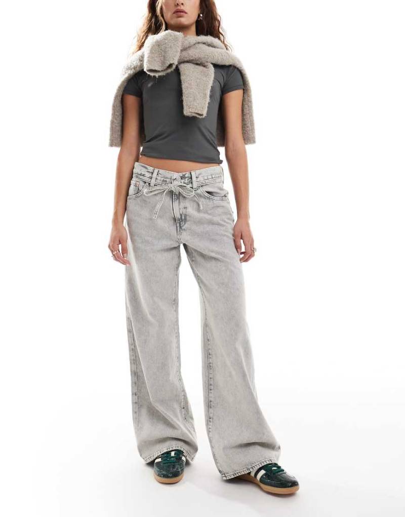 Levi's - XL - Gerade geschnittene Jeans in Hellgrau von Levi's