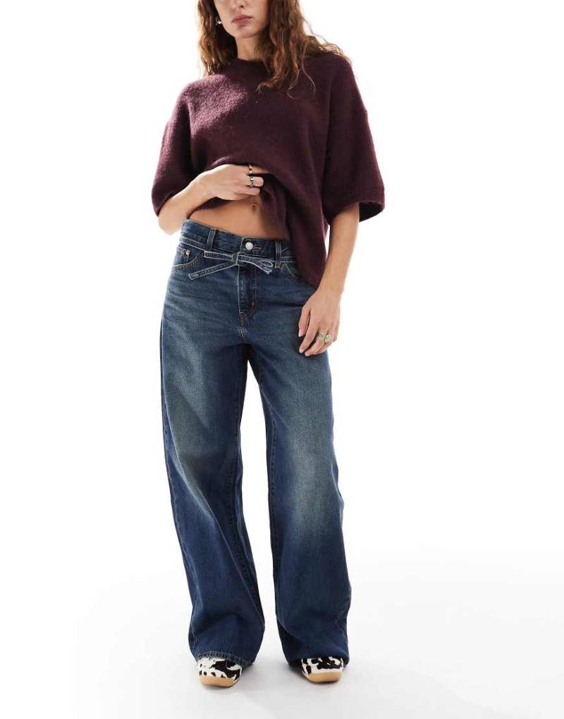 Levi's - XL - Jeans in verwaschenem Blau mit geradem Schnitt von Levi's