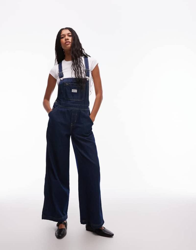 Levi's - XL - Latz-Overall in Indigoblau-Marineblau von Levi's