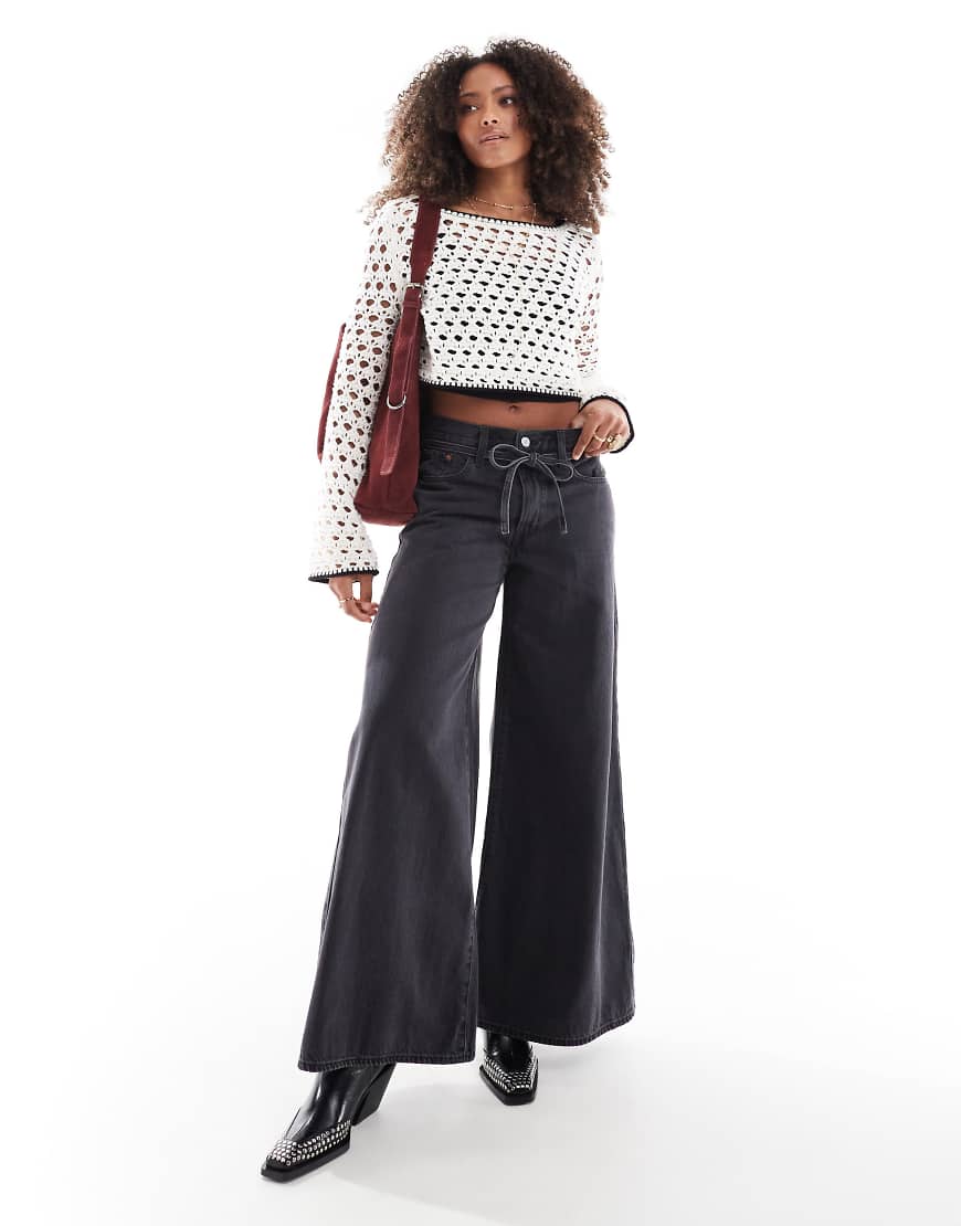 Levi's - XL - Sehr weit geschnittene Jeans in Schwarz von Levi's