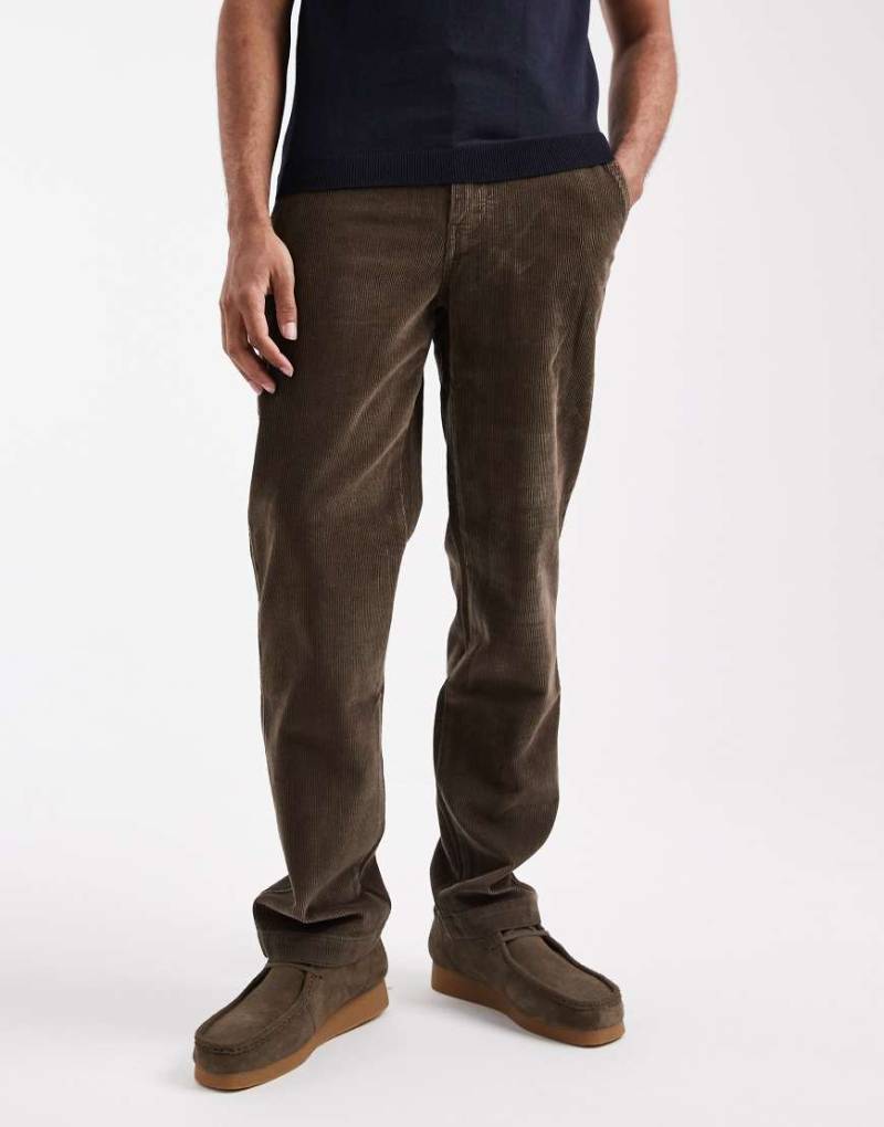 Levi's - XX Chino Authentic - Weite Relaxed Fit Hose aus Cord in Braun-Brown von Levi's