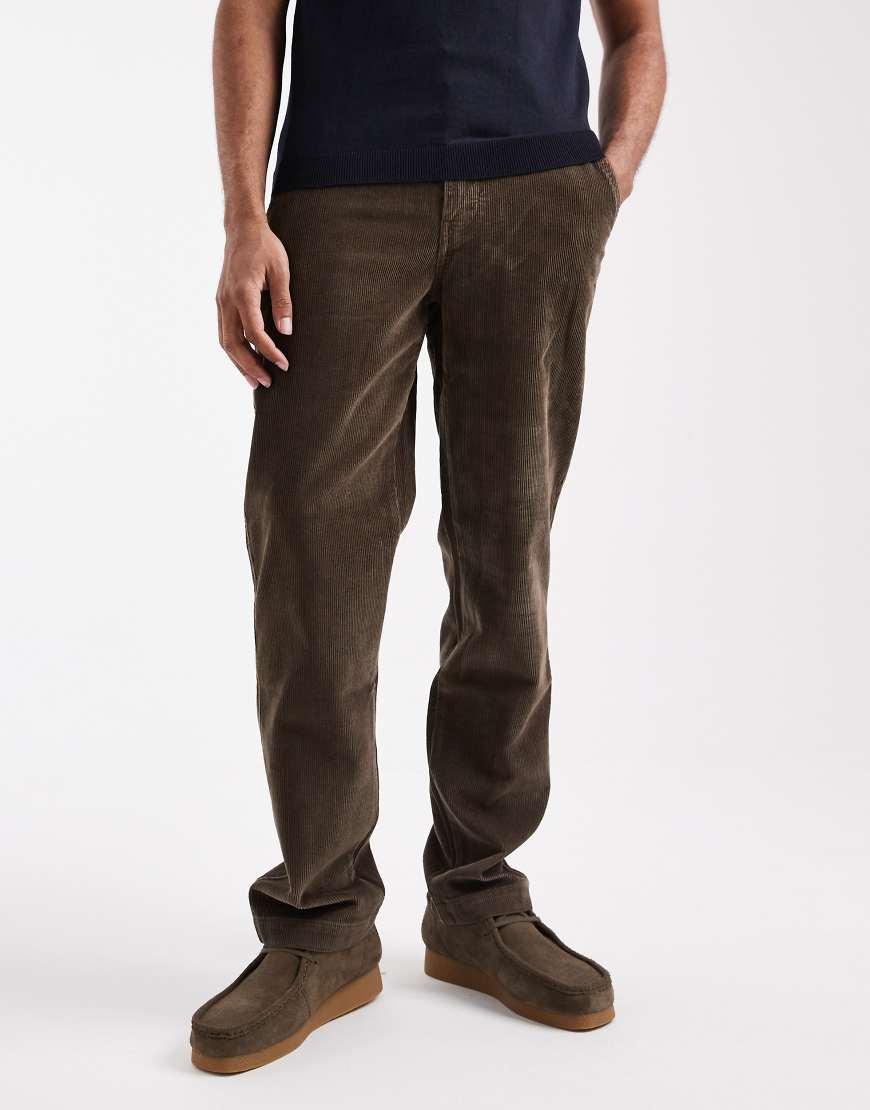 Levi's - XX Chino Authentic - Weite Relaxed Fit Hose aus Cord in Braun-Brown von Levi's