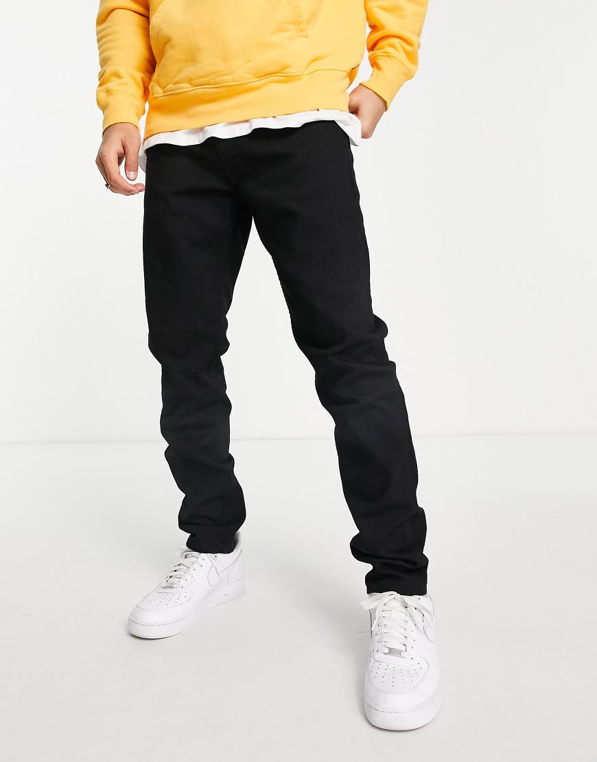 Levi's - Youth 512 - Schmal zulaufende Jeans aus Advanced-Stretch in Schwarz von Levi's