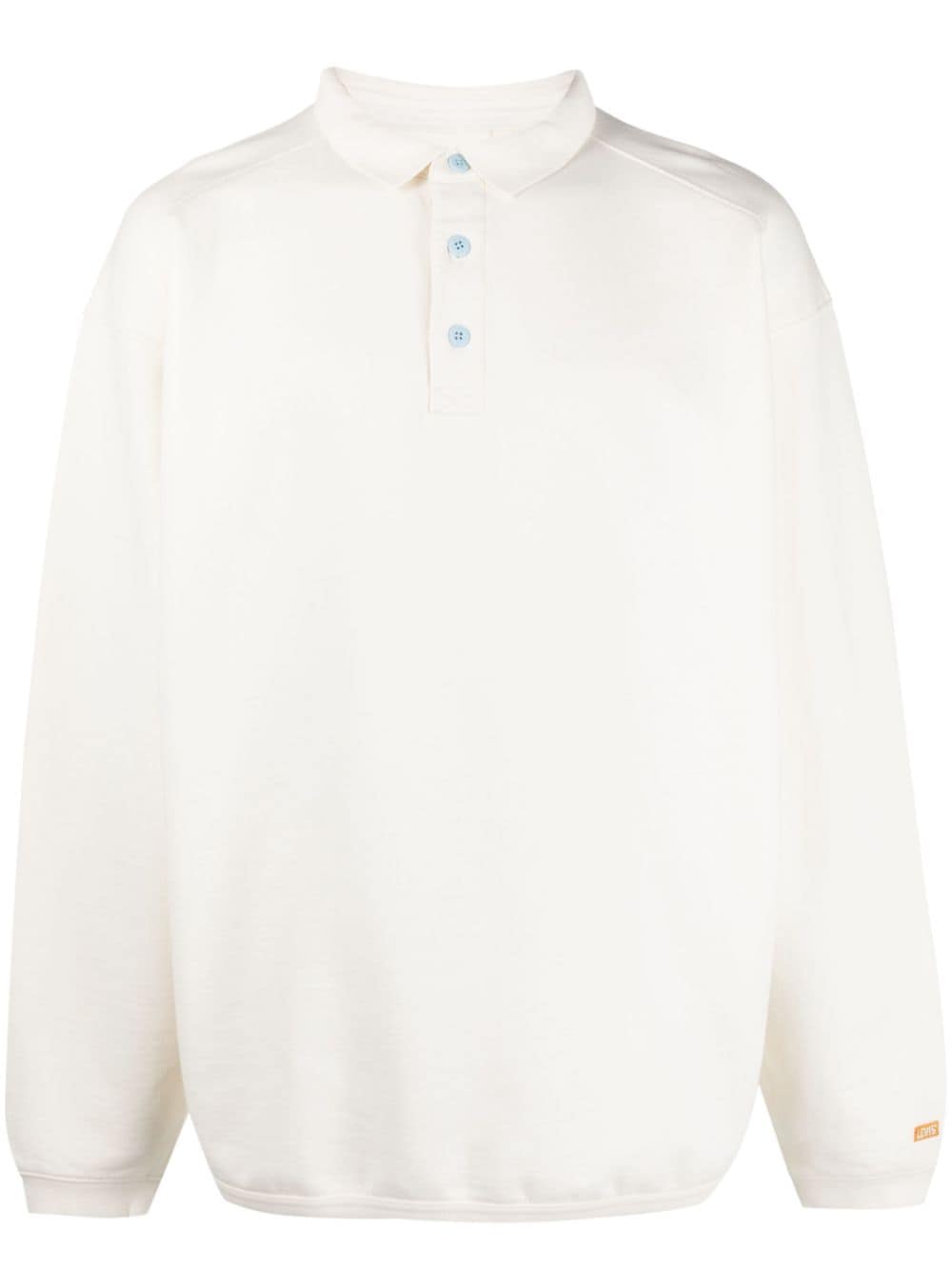 Levi's Sweatshirt mit Polokragen - Weiß von Levi's