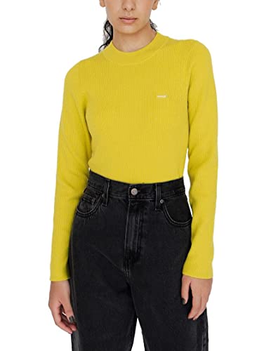 Levis Crew Rib Pullover für Damen, Grün, M, grün von Levi's