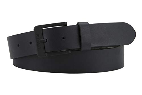 Levi's Herren Free Metal Belt, Regular Black, 115 von Levi's