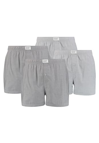 Levis Herren Woven Web Shorts Boxer Boxershorts Unterhose 4 er Pack, Farbe:Asphalt, Bekleidungsgröße:M von Levi's