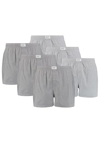 Levis Herren Woven Web Shorts Boxer Boxershorts Unterhose 6 er Pack, Farbe:Asphalt, Bekleidungsgröße:M von Levi's