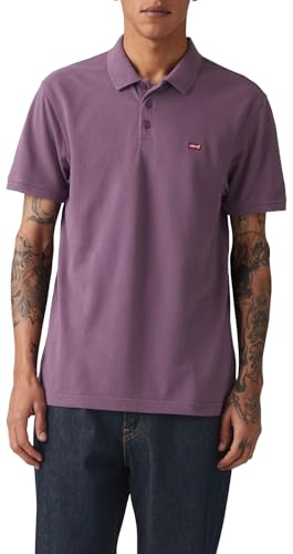 Levi's Herren Housemark Polo Hemd, Vintage Violet Outlet Pique, M von Levi's