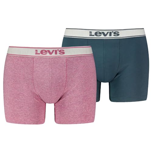Levi's Herren Boxer Underwear, Pink, M Levi's Herren Boxer Underwear, Pink, M von Levi's