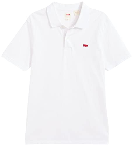 Levi's Herren Slim Housemark Polo Hemd,Bright White,L von Levi's