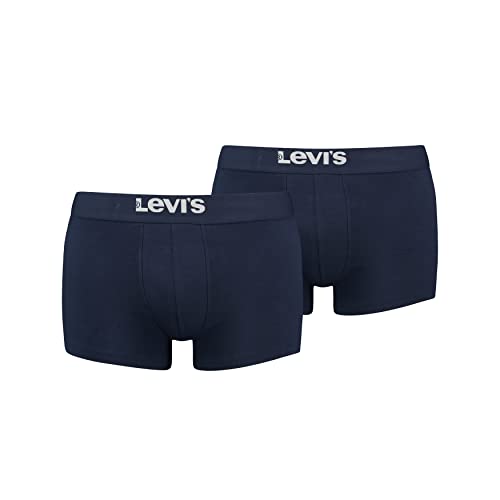 Levi's Herren Trunk Unterwäsche, Marineblau, L (2er Pack) von Levi's