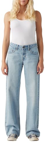 Levi's Damen Low Loose Jeans, Blasted Stone Clean, 28W x 30L von Levi's