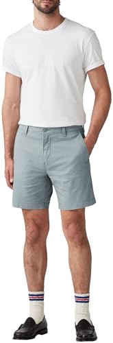 Levi's Herren XX Chino Taper Shorts II Casual Shorts, Steam Blue Cotton Linen, 30W Levi's Herren XX Chino Taper Shorts II Casual Shorts, Steam Blue Cotton Linen, 30W von Levi's