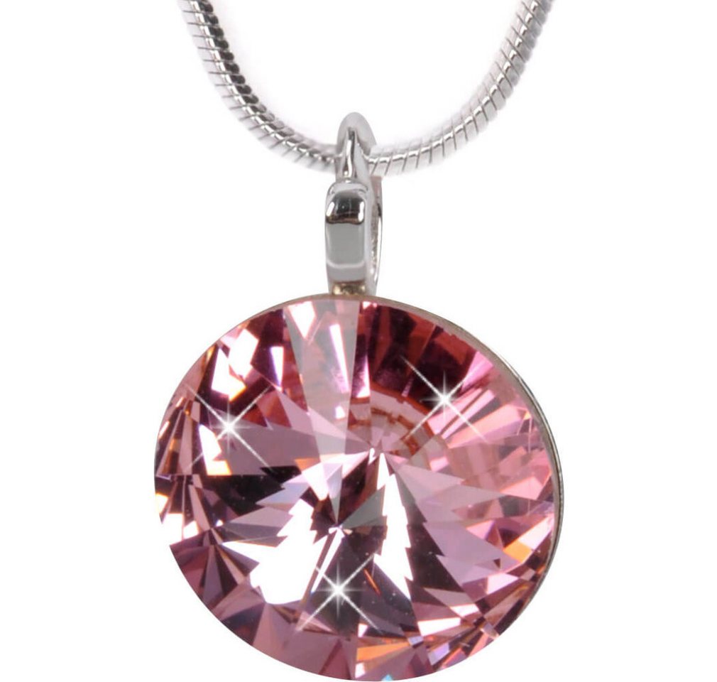 Levien Kette mit Einhänger Elegant necklace Rivoli Light Rose von Levien