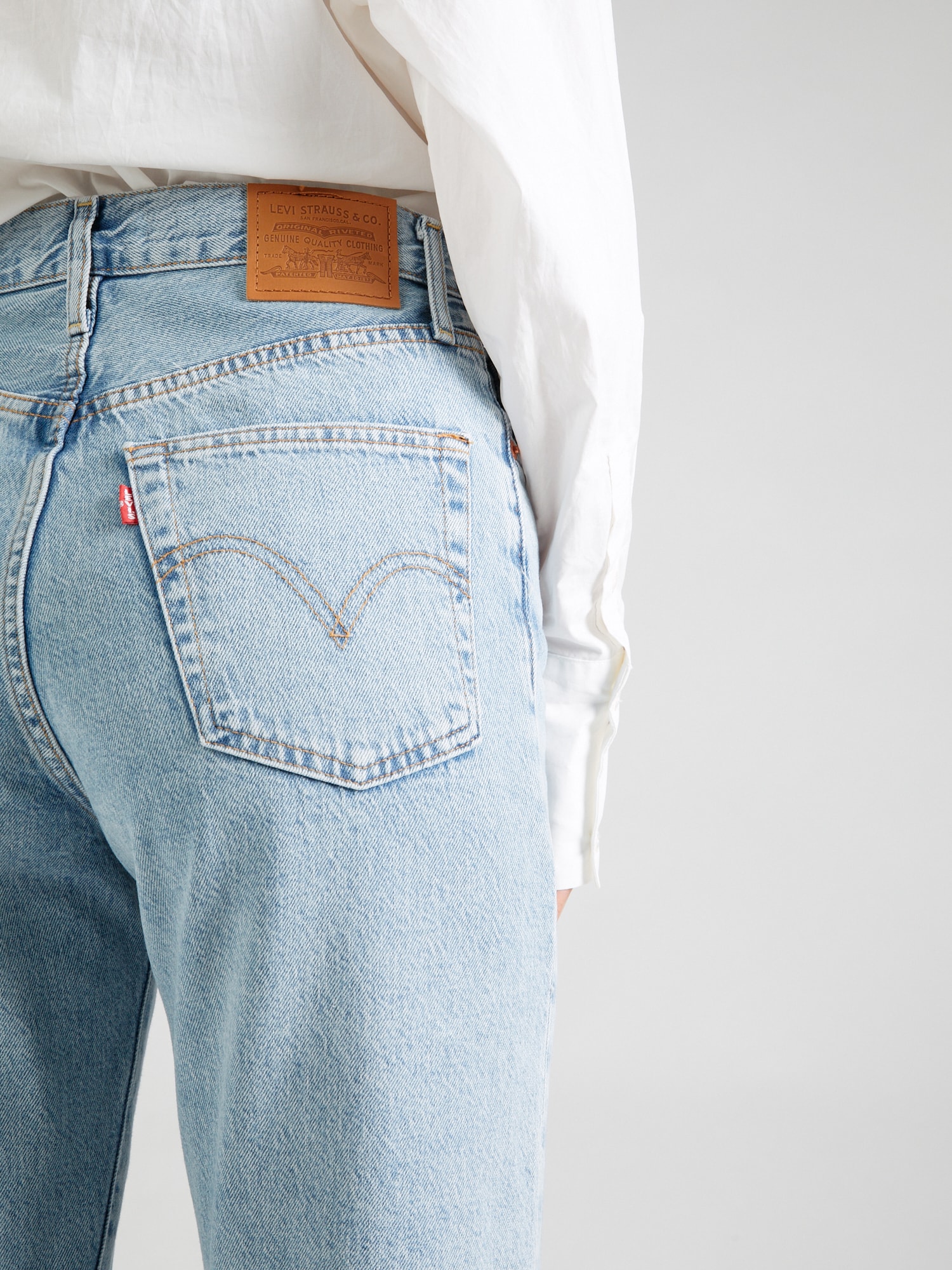 Jeans 'Ribcage Straight Ankle' von LEVI'S ®
