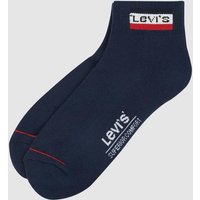 Levi's® Socken mit Stretch-Anteil im 2er-Pack in Marine, Größe 39/42 von Levi's®