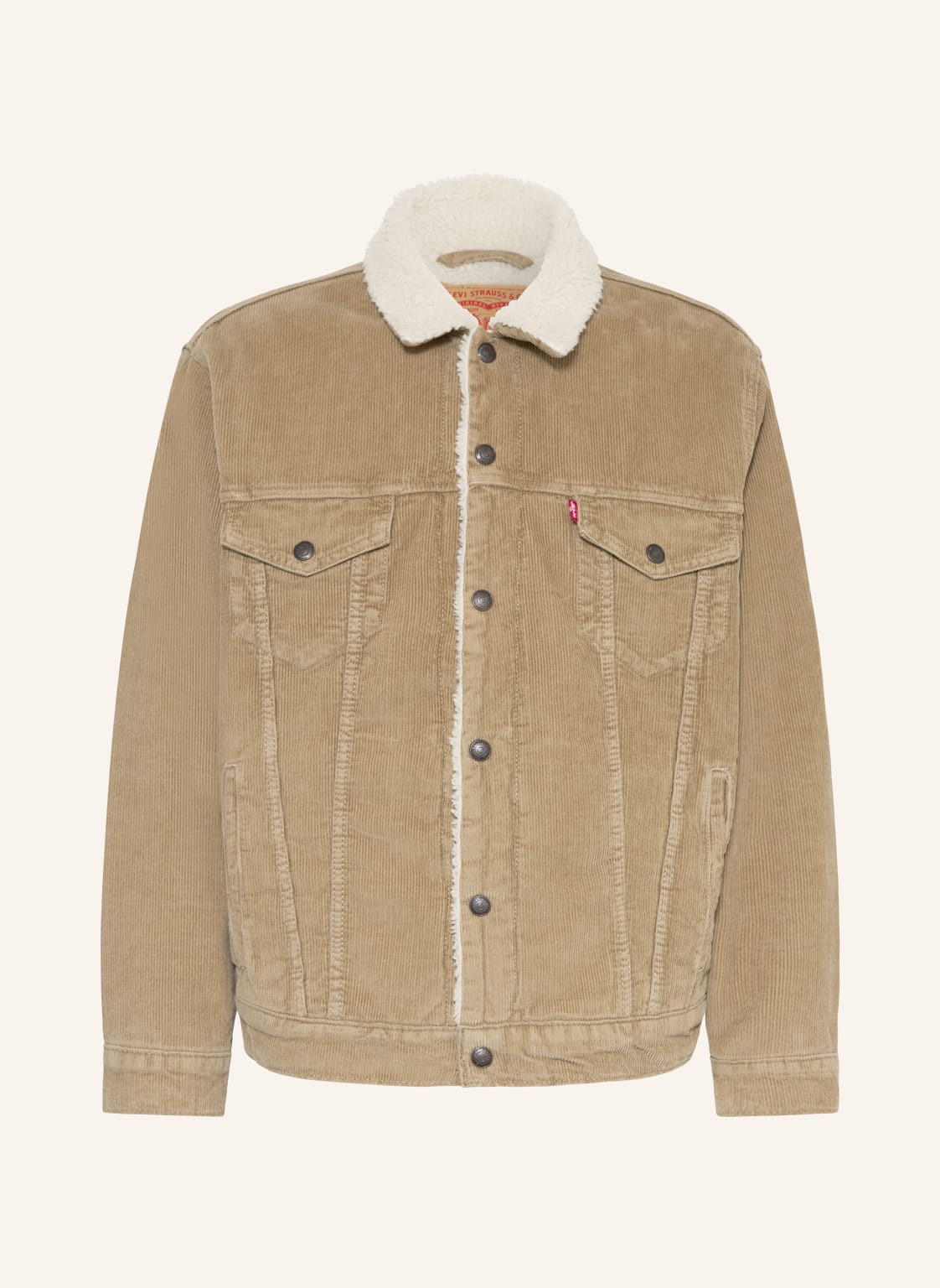 Levi's® Cordjacke Mit Teddyfell beige von Levis