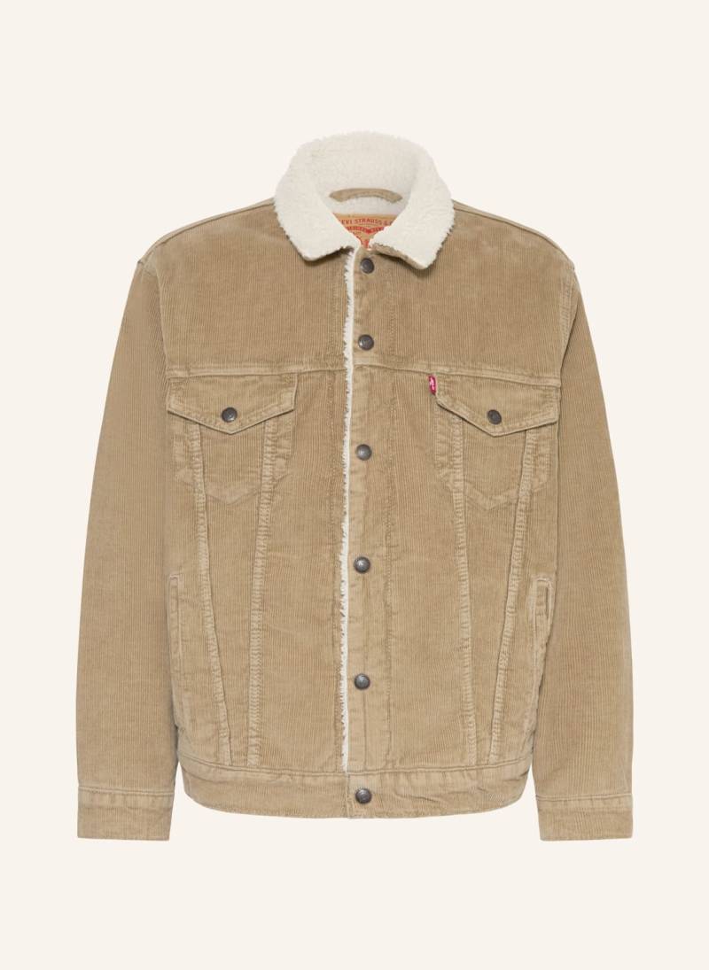 Levi's® Cordjacke Mit Teddyfell beige von Levis