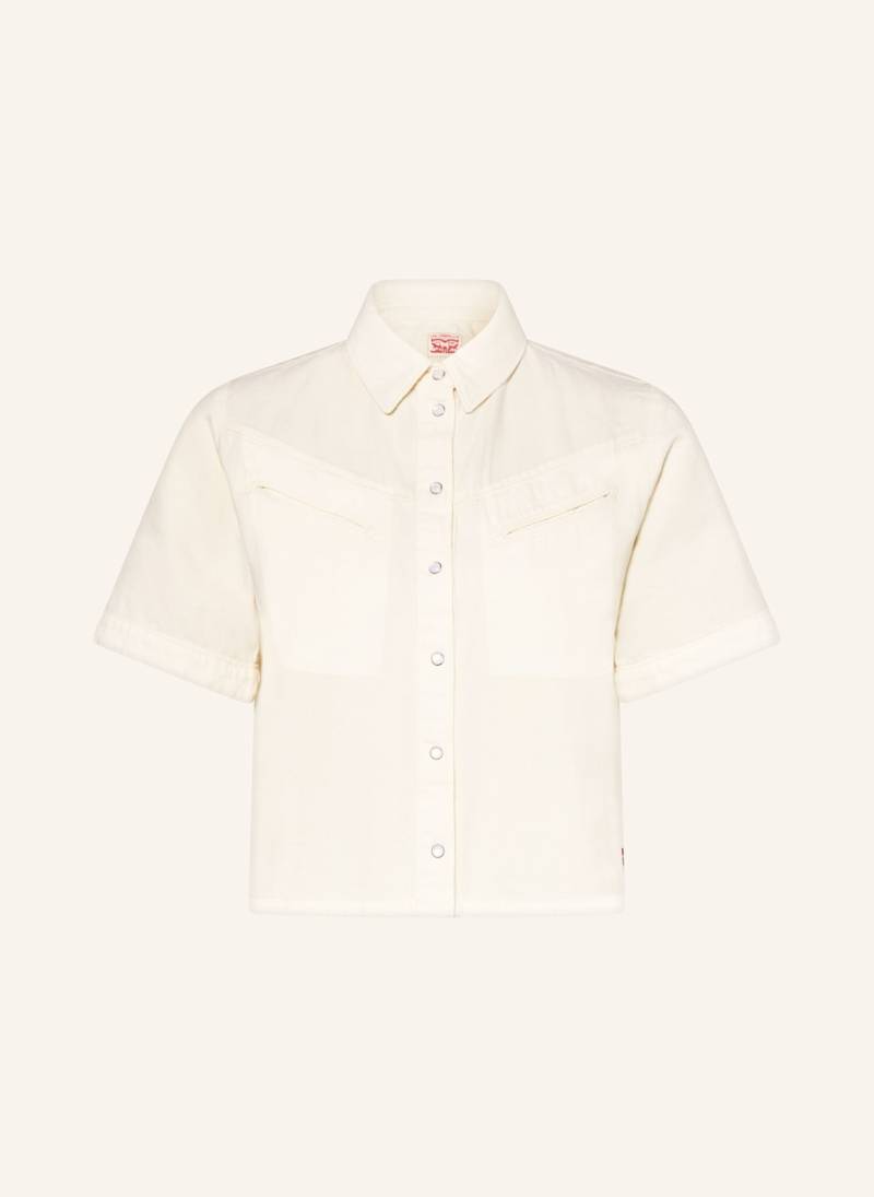 Levi's® Cropped-Overshirt Rinoa Camp weiss von Levis