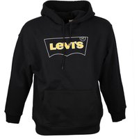 Levi&#039;s® Herren Logo Hoodie Sweatshirt black yellow print S von Levis