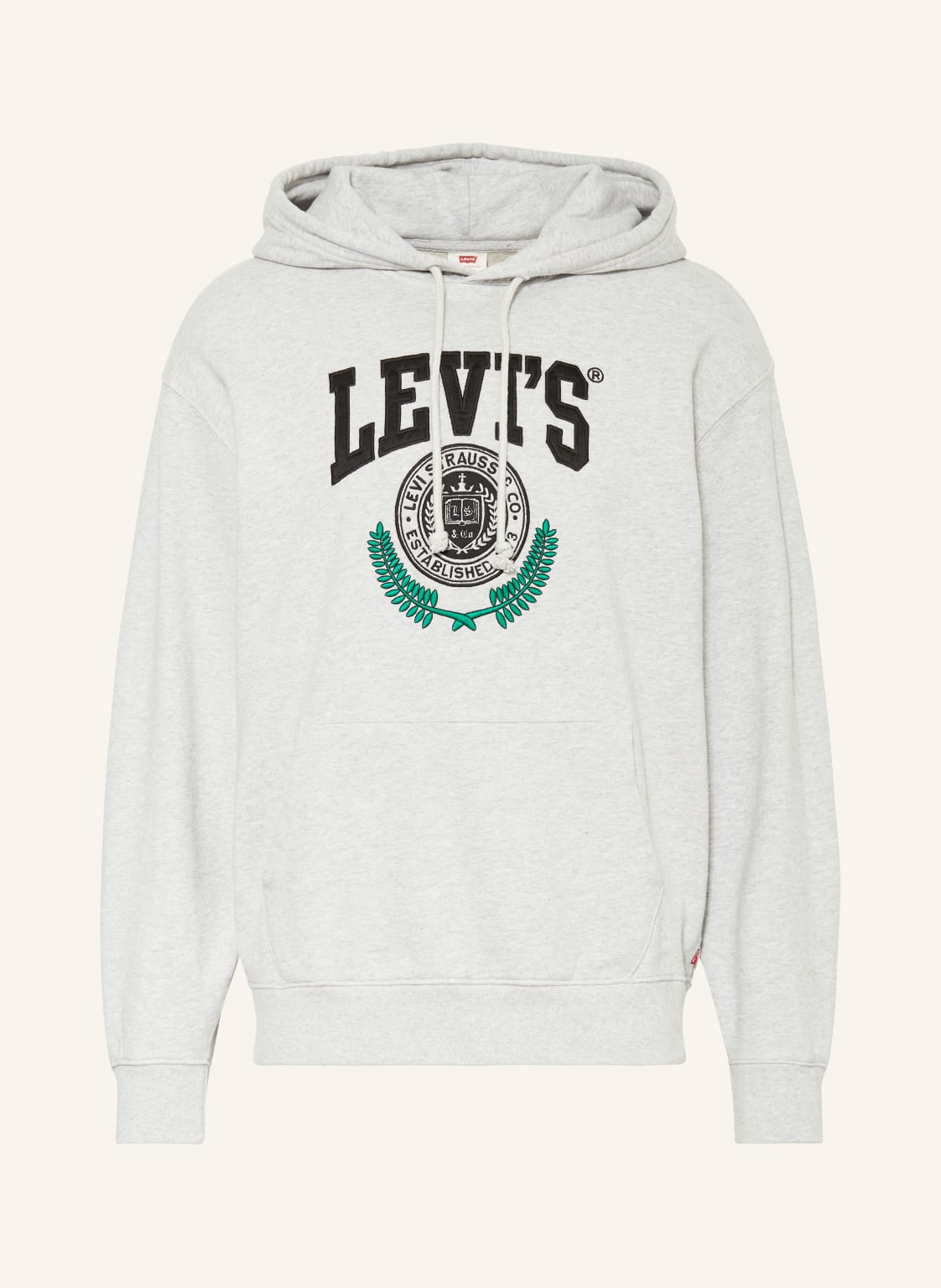 Levi's® Hoodie Relaxed Graphic Pro Athletic grau von Levis