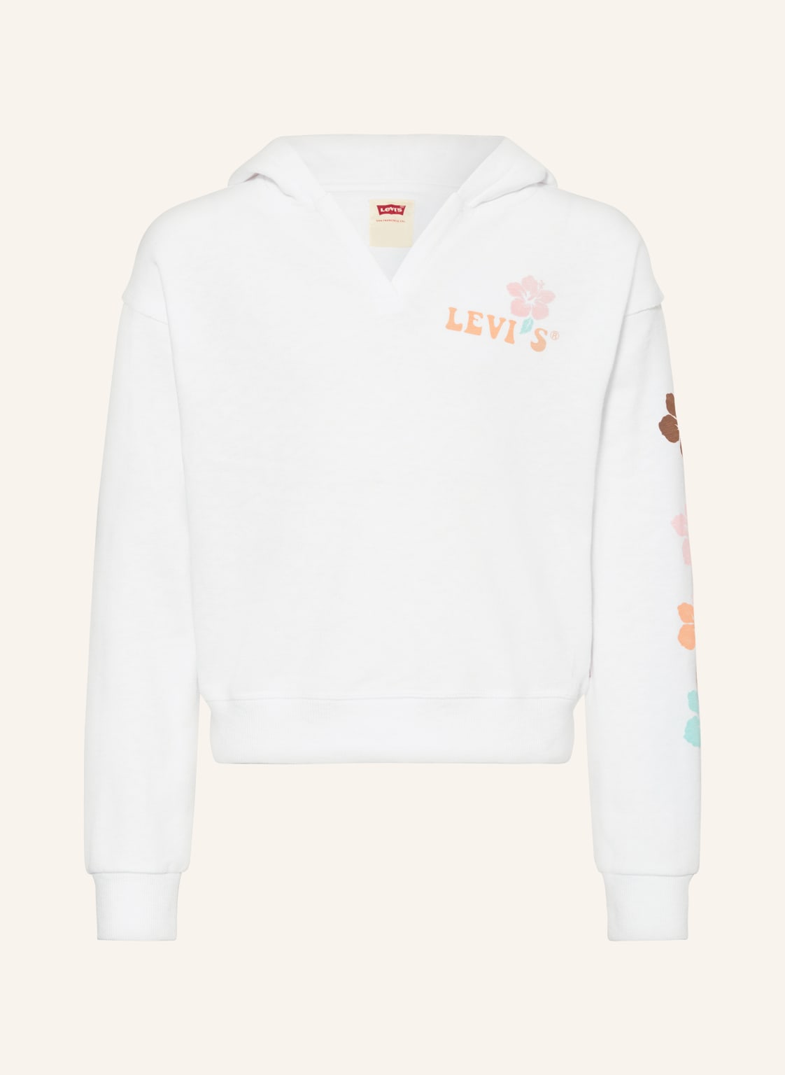 Levi's® Hoodie weiss von Levis