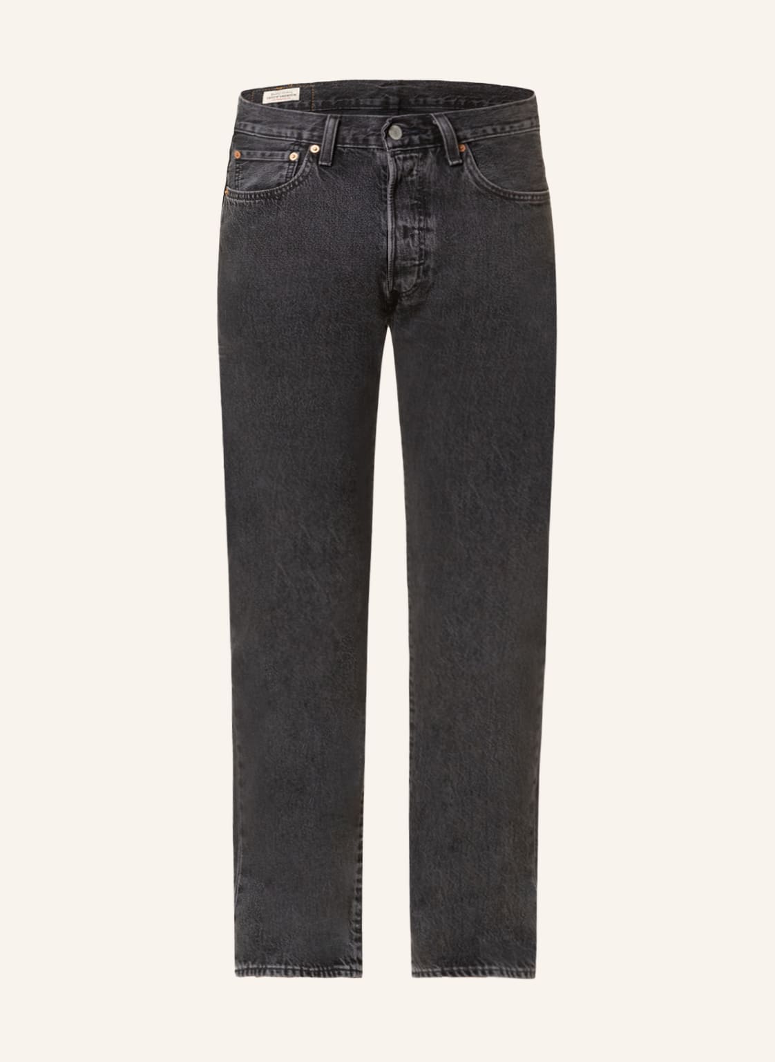 Levi's® Jeans 501 Straight Fit schwarz von Levis