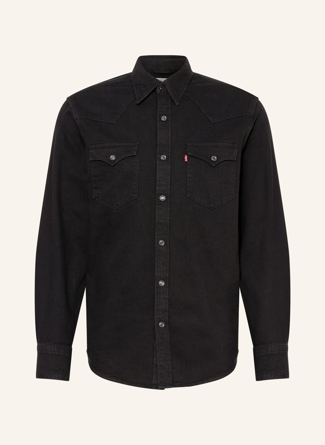 Levi's® Jeanshemd Barstow Standard Fit schwarz von Levis
