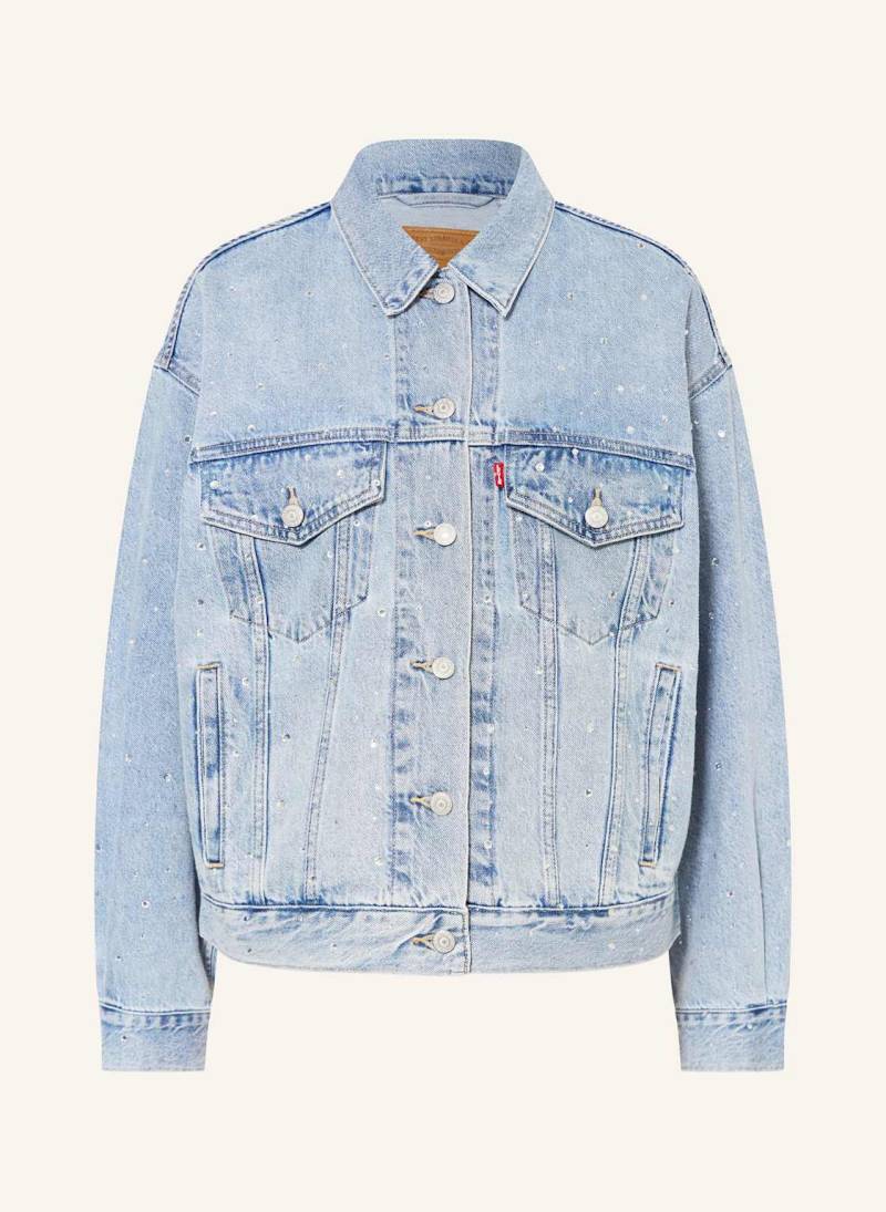 Levi's® Jeansjacke Dazzle Me Mit Schmucksteinen blau von Levis