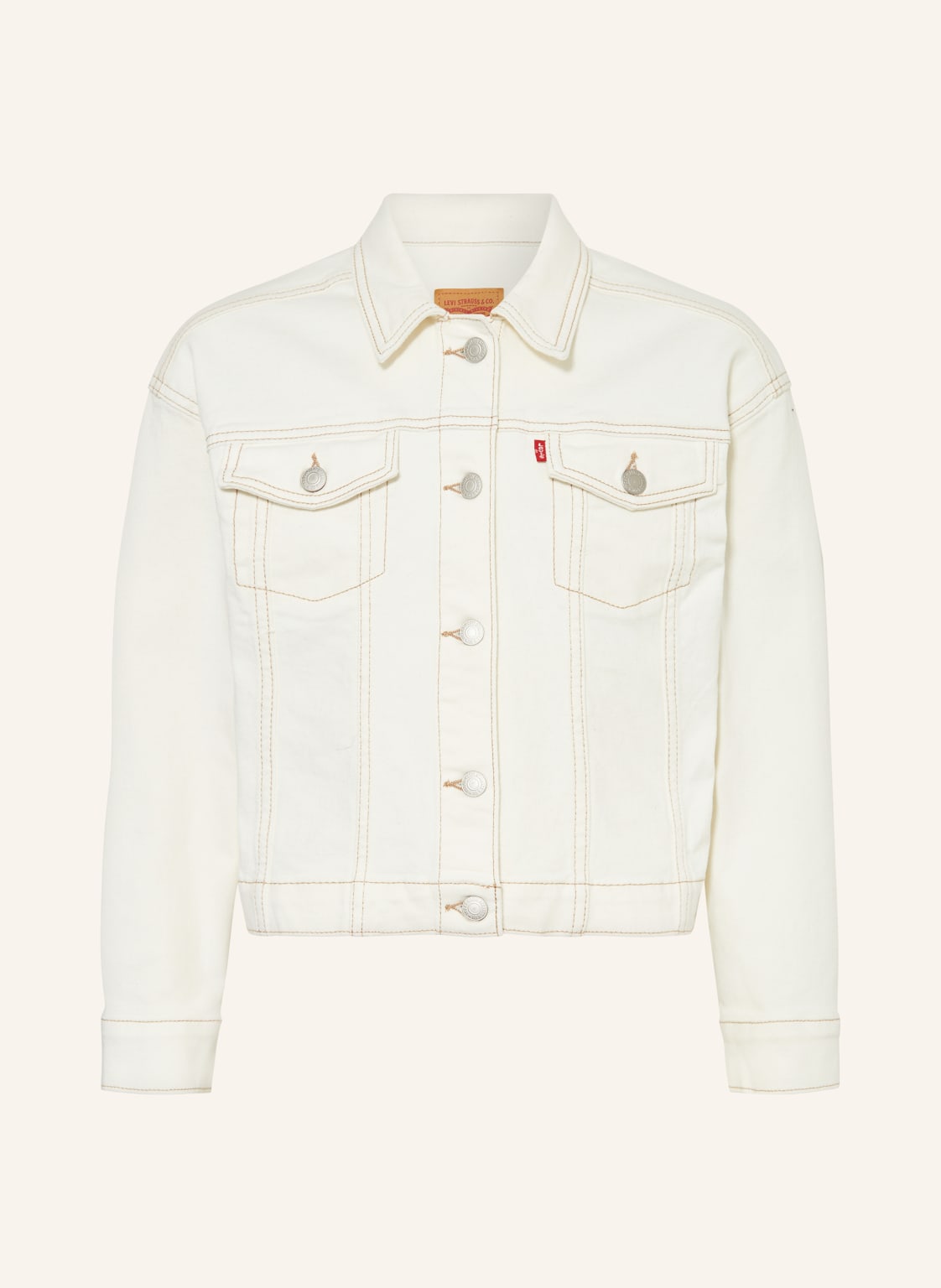 Levi's® Jeansjacke beige von Levis