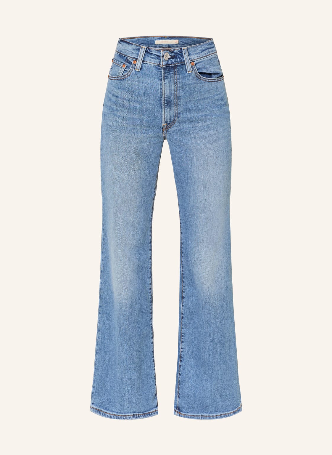 Levi's® Straight Jeans Ribcage Bells blau von Levis