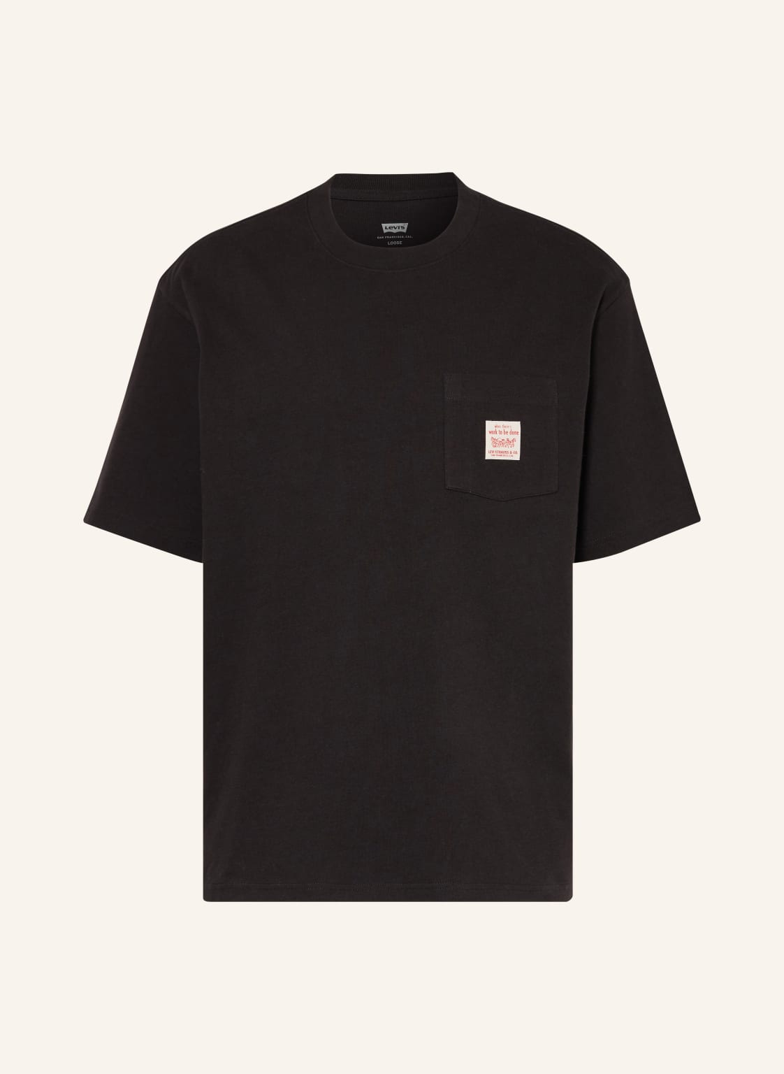 Levi's® T-Shirt schwarz von Levis