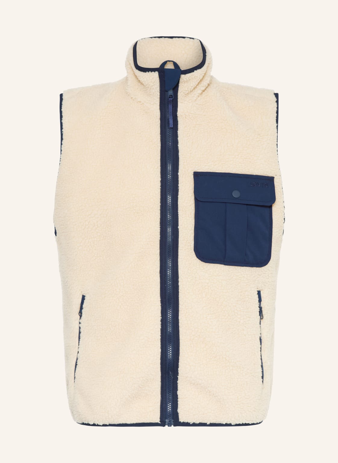 Levi's® Teddyfell-Weste Joonie weiss von Levis