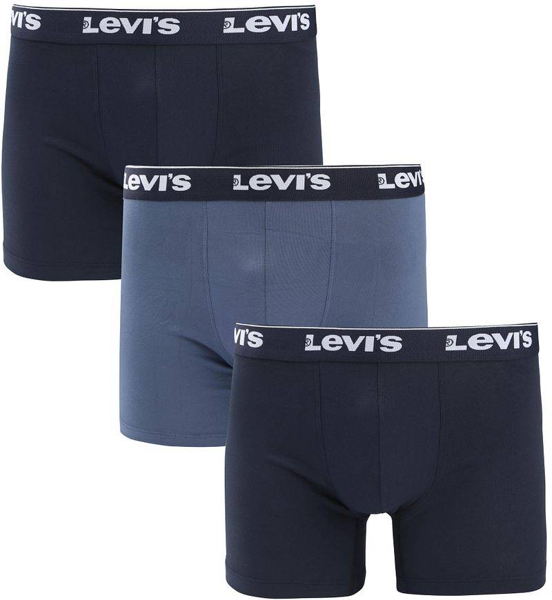 Levi's Boxershorts 3er-Pack Uni Navy Combo - Größe M von Levis