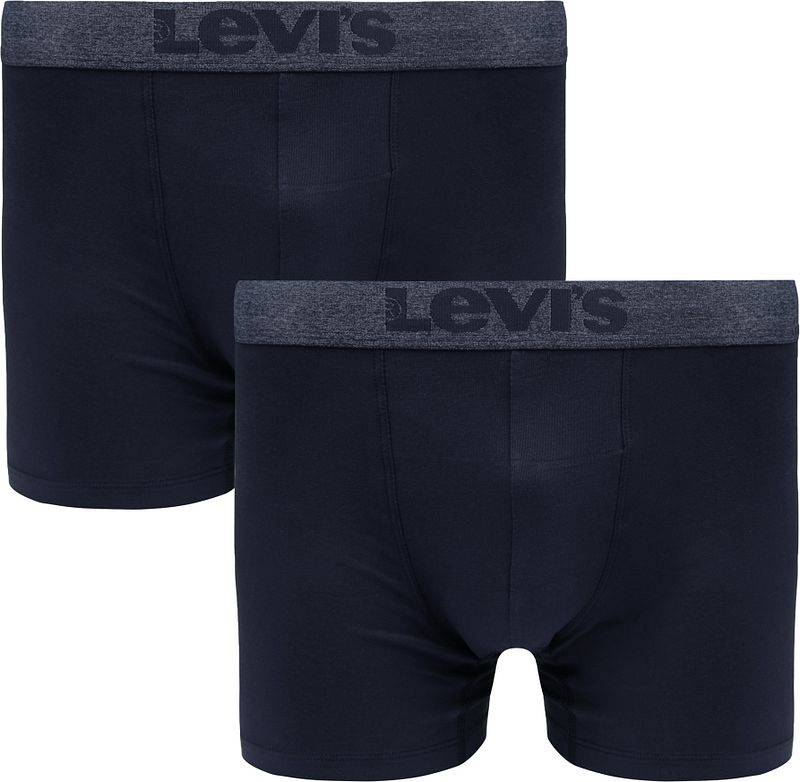 Levi's Brief Boxershorts 2-Pack Navy Melange - Größe M von Levis