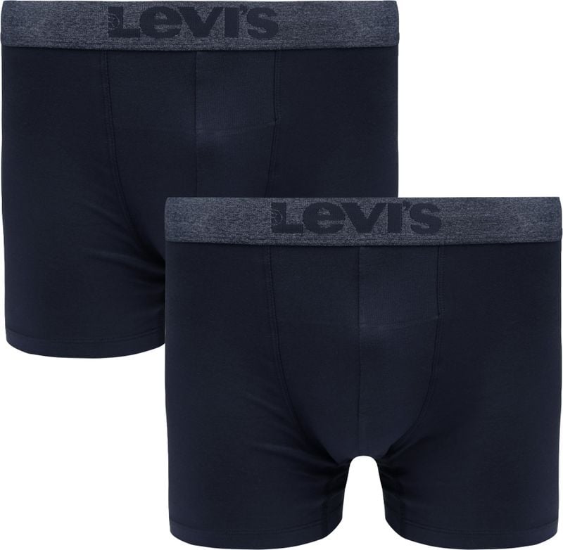 Levi's Brief Boxershorts 2-Pack Navy Melange - Größe XXL von Levis