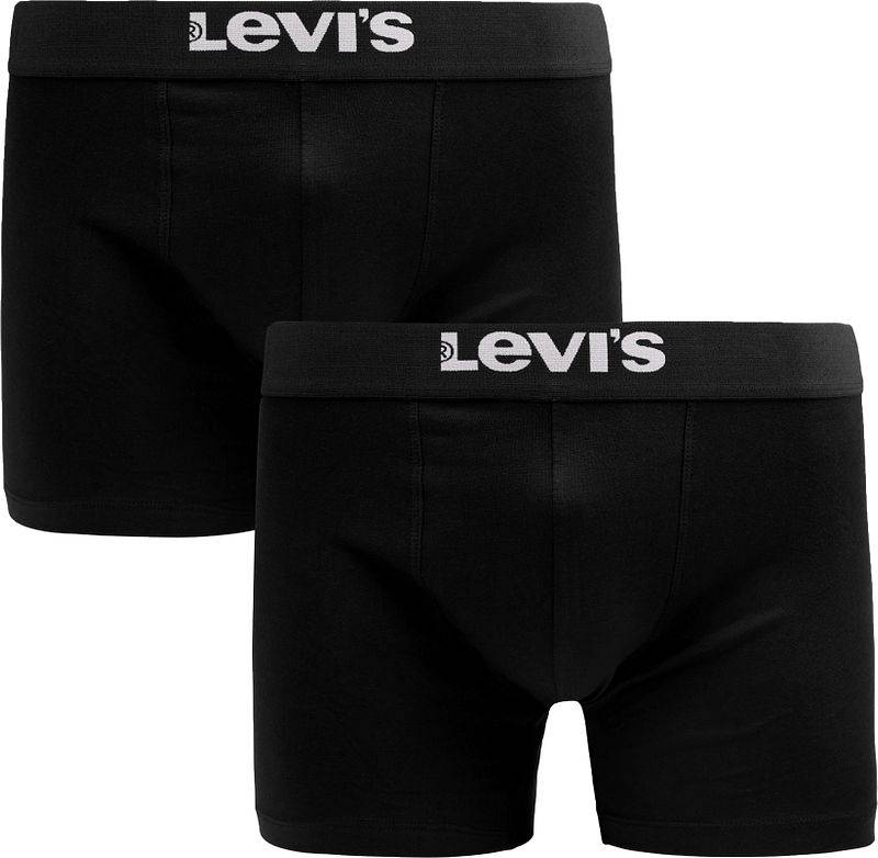 Levi's Brief Boxershorts 2-Pack Schwarz - Größe S von Levis