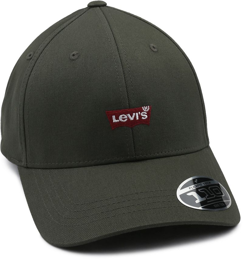 Levi's Kappe Flexfit Logo Olivgrün - Levi's Kappe Flexfit Logo Olivgrün - von Levis