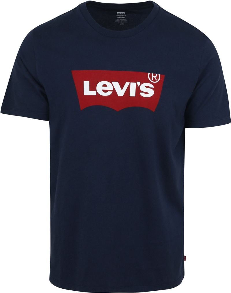Levi's T-Shirt Grafik Logo Navy - Größe S von Levis