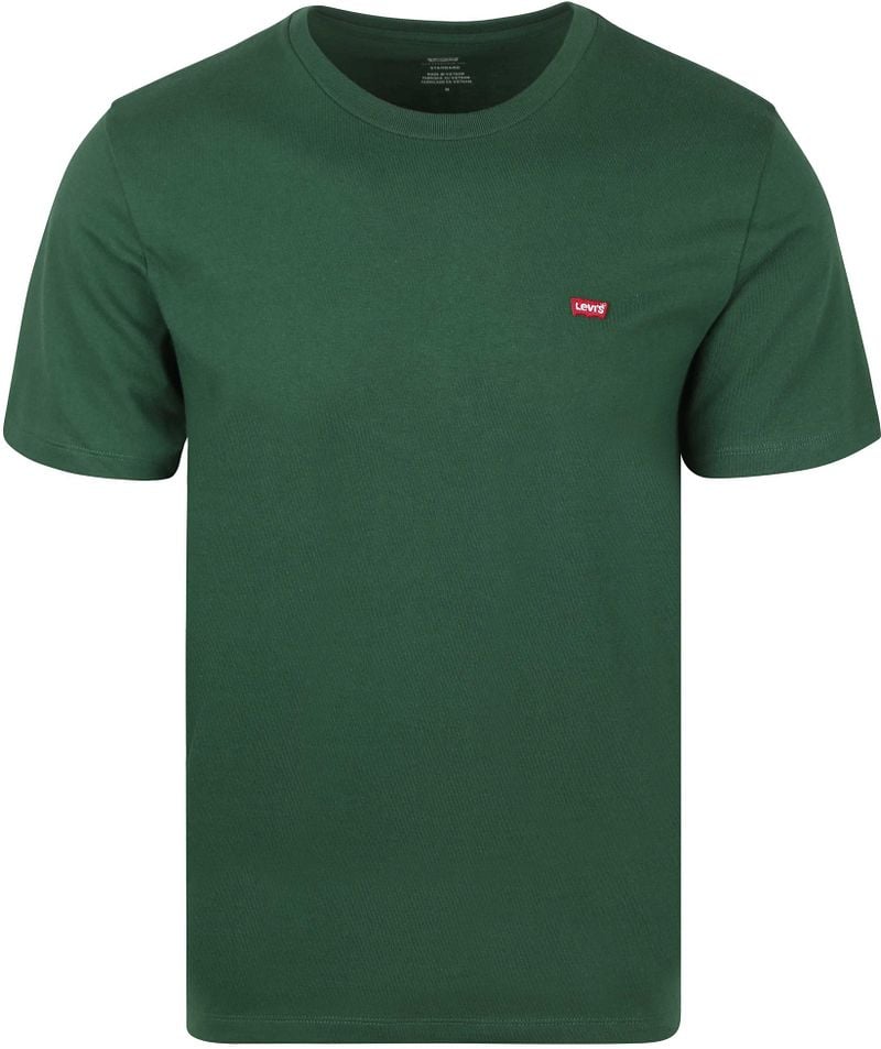 Levi's T-Shirt Original Dunkelgrün - Größe S von Levis