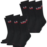 Levi's Unisex Socken Regular Cut 120SF SPRT LT 6er Pack von Levis