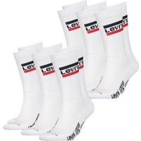 Levi's Unisex Socken Regular Cut 120SF SPRT LT 6er Pack von Levis